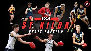 St Kilda FULL Draft Preview  2024 [upl. by Akeit508]