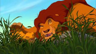 The Lion King 3D  Simbas Pouncing Lesson  Official Disney Movie Clip [upl. by Eenat]