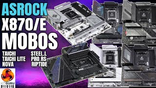 ASRock X870E  X870 Motherboards  AMD Ryzen X3D Ready [upl. by Collen745]