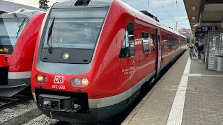 RE 31 Umleitung Nürnberg Hbf  Kirchenlaibach  Weiden Oberpf  Marktredwitz  Hof Hbf [upl. by Edora]