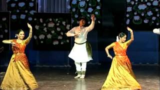 Kathak performance by professional Indian dancers [upl. by Caruso]