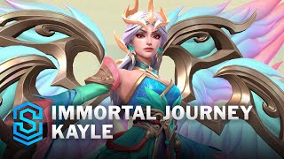 Immortal Journey Kayle Wild Rift Skin Spotlight [upl. by Oned143]