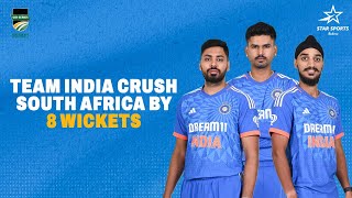 Arshdeep Avesh Shreyas amp Sudharsan Help IND Demolish SA by 8 Wickets  Highlights SAvIND 1st ODI [upl. by Tips]