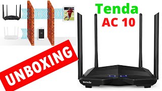 🔥 Tenda AC10  AC1200 Router Unboxing amp Review 🔥 Dual Band Gigabit WiFi Router 🔥 5ghz [upl. by Duwalt700]