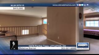 10478 Panther Trace LITTLETON CO Homes for Sale  coloradohomescom [upl. by Peyton]