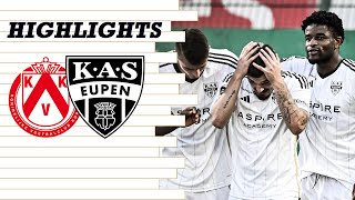 Highlights Matchday 4  KV Kortrijk vs KAS Eupen [upl. by Anthia144]