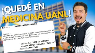 ¡Quedé en Medicina UANL ¡FILTRACIÓN Puntajes Mínimos UANL ¡Segunda Convocatoria UANL Licenciatura [upl. by Einot708]