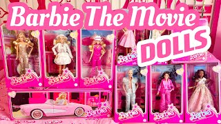 Barbie The Movie The Doll  Review video of Margot Robbie Doll Pink Barbie Corvette and MORE [upl. by Joo]