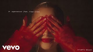 Ariana Grande  supernatural lyric visualizer ft Troye Sivan [upl. by Soinski]