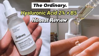 REVIEW  The Ordinary Hyaluronic Acid 2  B5 Serum [upl. by Deroo750]