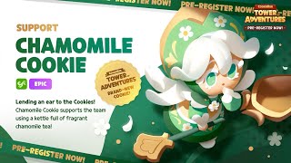 Meet Chamomile Cookie  CookieRun Tower of Adventures  Character Reveal [upl. by Ariadne145]