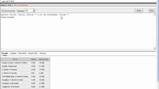 SQL with Oracle 10g XE  Creating Calculated Columns with SELECT [upl. by Vail]