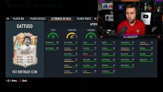 Auzio Reacts to NEW 92 Gattuso SBC [upl. by Anitsim]