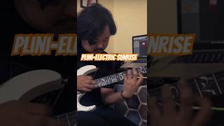 PliniElectric Sunrise cover plini guitar electricsunrise mathrock ibanez [upl. by Ahsotan]