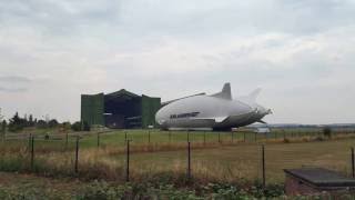 Airlander 10 back in hangar [upl. by Atiuqram809]