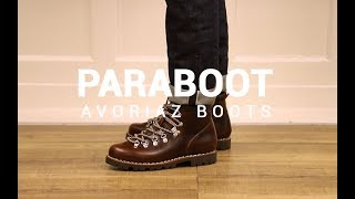 Paraboot Avoriaz Boots  A Closer Look  On foot [upl. by Netsrak247]