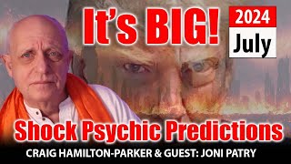 Psychic Predictions Trump Assassination Attempt Californian Quake  Craig with Guest Joni Patry [upl. by Darooge]