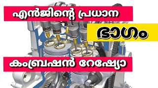 compression ratio explained in Malayalam malayalam automobile [upl. by Garibull]