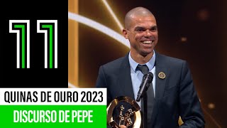 QUINAS DE OURO  Discurso de Pepe [upl. by Hessler]