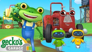 STUCK IN THE MUD RESCUE  Geckos Garage  Mechanical Misadventures [upl. by Namolos]