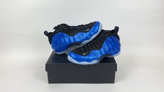 Nike Air Foamposite One International Blue Dark Neon Royal FQ8181511 [upl. by Nomelc783]