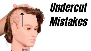 The Biggest Undercut Haircut Mistakes  TheSalonGuy [upl. by Treble309]