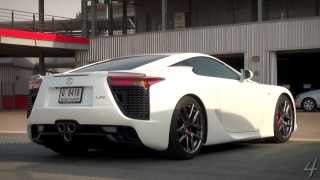 Lexus LFA  200kmh Fly Bys [upl. by Sesmar502]