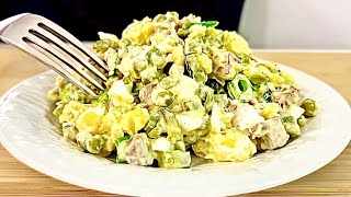 Ein Salat den Sie immer wieder zubereiten möchten Ein köstliches und nahrhaftes Salatrezept [upl. by Germano65]