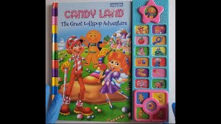 CANDYLAND quotThe Great Lollipop Adventurequot  INTERACTIVE Button Sound Book [upl. by Thomasa171]