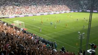 Juventus Parma 11 09 2011 Gol Marchisio [upl. by Cirederf]