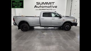 2024 RAM 3500 LARAMIE LEVEL B NIGHT HO DIESEL AISIN BILLET SILVER 4K WALKAROUND 14533Z SOLD [upl. by Thinia]