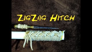 Zig Zag Hitching a Form of Ringbolt Hitching  How to Instructions  Easy to Follow [upl. by Akyeluz]