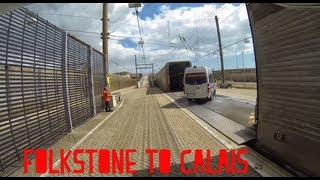 Folkestone to Calais  Mit dem Wohnmobil durch den Eurotunnel nach England » Rückfahrt [upl. by Dray593]