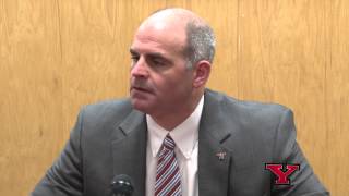 YSU Athletic Director Ron Strollo Comments  Nov 25 2016 [upl. by Juanita]