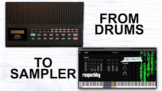 How I made my first Instrument in Decent Sampler  1987 Drums free download [upl. by Llednahc291]