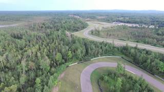 Calabogie Motorsports Park Aerial Lap [upl. by Ravahs313]