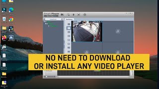 VIDEO PLAYER FOR CCTV DAV FILE [upl. by Llennol]