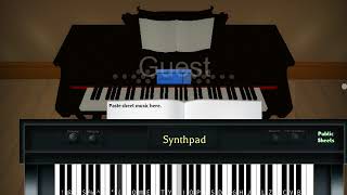 KARA THEME  Roblox Piano Detroit  Become Human  Sheets in desc [upl. by Dedie]