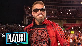 Evolution of Edge’s entrance WWE Playlist [upl. by Ecinad581]