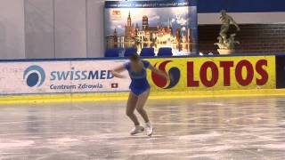 16 Kate CHARBONNEAU CAN  ISU JGP Baltic Cup 2011 Junior Ladies Short Program [upl. by Gerstner228]