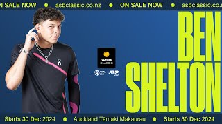 BEN SHELTON returns to ASB Classic 2025 [upl. by Annaj]