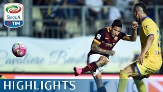 Frosinone  Roma 02  Highlights  Matchday 3  Serie A TIM 201516 [upl. by Chenay]