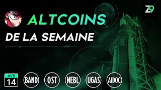 Je Vous Présente Quelques Pépites Uniswap amp Autres  AIDOC UGAS OST BAND Altcoins de la semaine [upl. by Eidnas]