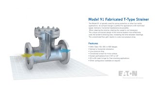 How It Works  Model 91 TType Strainer  Eaton Filtration [upl. by Chane]