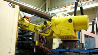 Fanuc Robot Plasic Injection removal [upl. by Suivat]