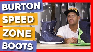 2020 Burton Speed Zone Snowboard Boots Overview [upl. by Mosera]