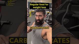 Fat loss using normal food  shorts fatloss weightloss diettips [upl. by Irehj]