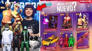 YA SALIÓ NUEVA AGENDA SEMANAL DE FREE FIRE YIN YAN CRIMINALES TIENDA MISTERIOSA SKINS GRATIS Y MAS🤯 [upl. by Jesher83]