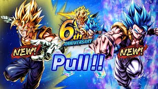 CAN I PULL THE NEW FUSING GOGETA BLUE AND SUPER VEGITO 33000 CHRONO CRYSTAL SUMMONS [upl. by Thorlay]