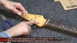 How To String Any Guitar  Guitar Universe [upl. by William]